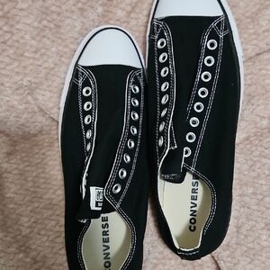 Converse Black Canvas Sneakers